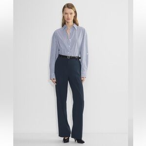Aritzia Babaton Navy Blue Trousers